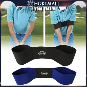 Professional Elastic Golf Swing Trainer Arm Band/Golf Swing Gesture Corrector Beginners Universal