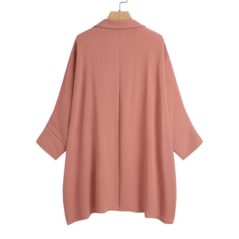 Product Introduction of Cross-Border Shirt Female Malaysian Muslim Women's Clothes Large Size Women's Clothing Fashion Casual Shirt Top Wholesale 7