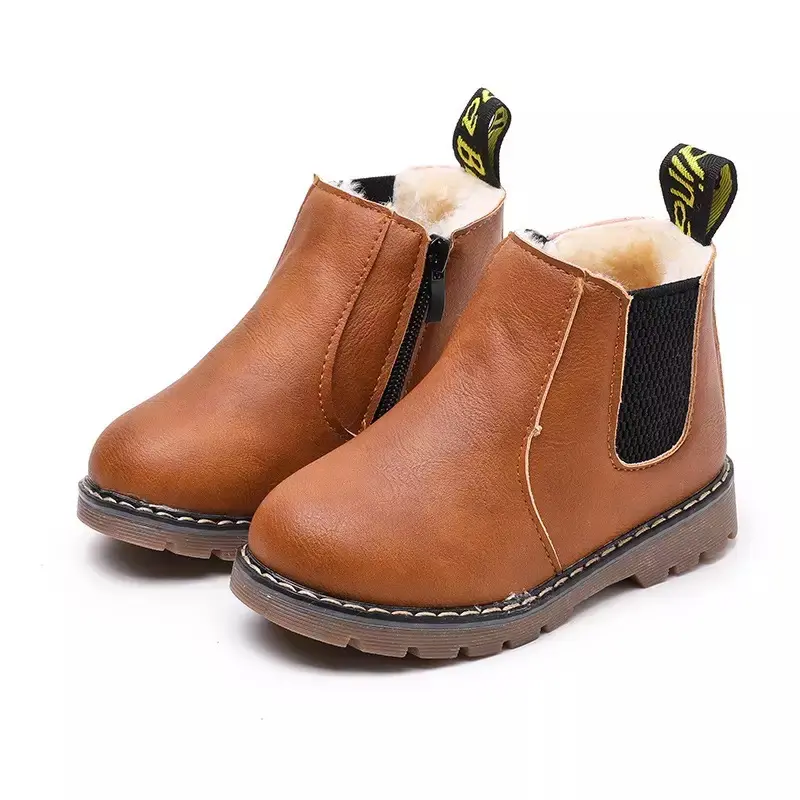 Waterproof Winter Martin Boots for Kids Ankle Boots Anti Air Anak Kaki 4
