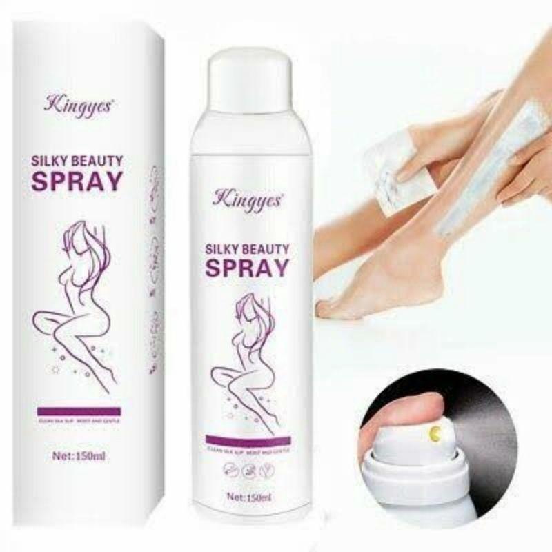 Perontok Bulu Kingyes Hair Removal Foam 150ml Spray Semprot Penghilang Bulu Ketiak Kumis Kaki Tangan Tanpa Rasa Sakit - Pencabut, Jenggot Wax 6