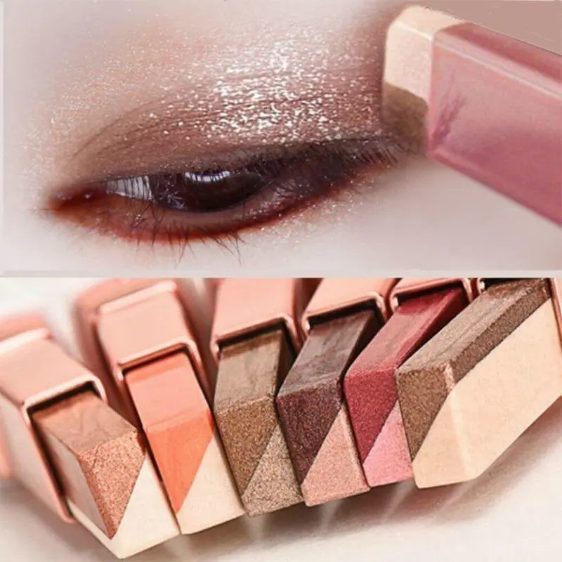 Two Tone Gradient Velvet Eyeshadow Stick Eye Retouching Eyeshadow Pencil