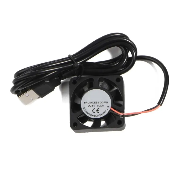Zhen-Quạt USB 5V, Bộ Tản Nhiệt Làm Mát CPU, 2 Chân, Cho Vỏ Máy Tính, Máy Chủ, 40X40Mm, Yên Tĩnh, 4500-5500RPM 6