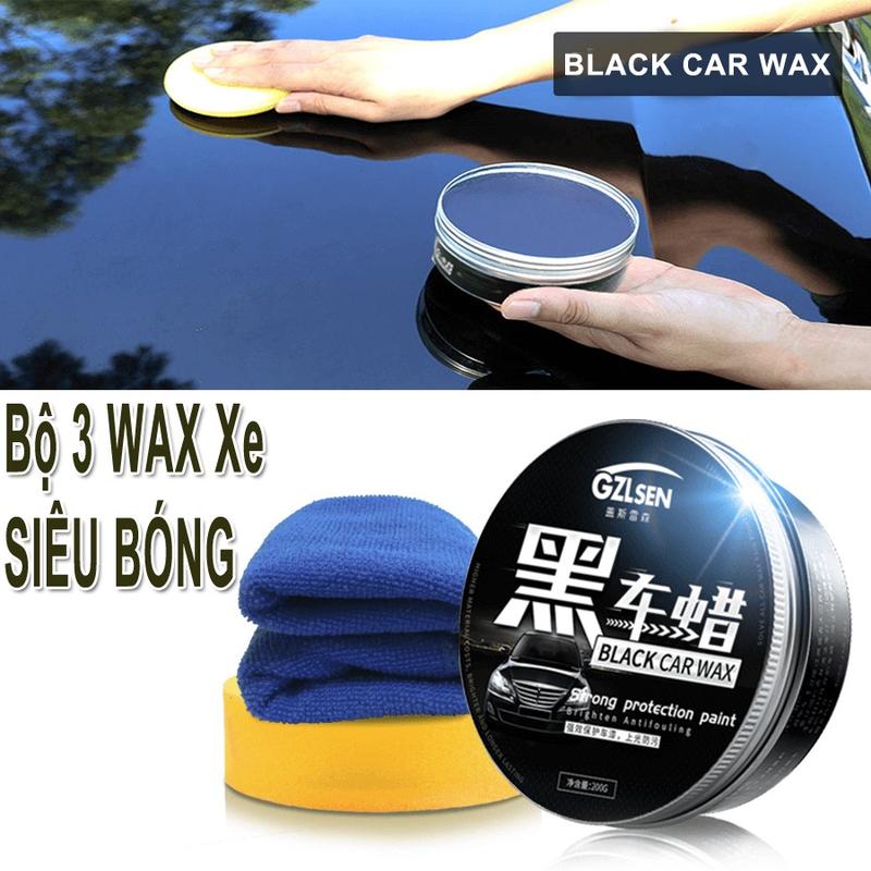  Sáp Đánh Bóng BLACK cho Xe ô tô Xe Máy Phục hồi sơn Che vết xước ố 