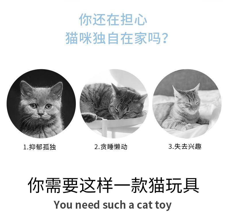Product Introduction of Cat Toy Little Mouse Self-Entertainment Cat Toy Durable Chew Cat Stick Catnip Toy Cat Grass Cat Teaser Ball Toy 3