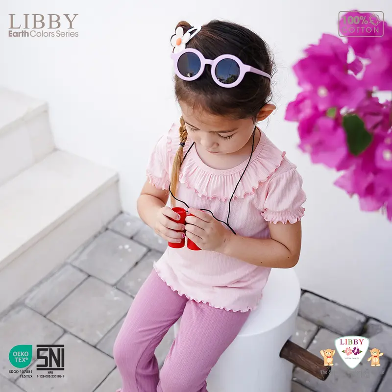 LIBBY Earth Colours Easy Shirt Girl (1PCS /Pack) 6