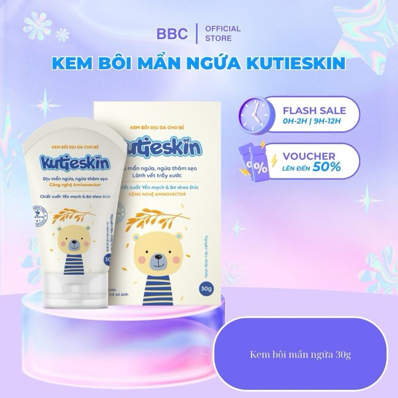Kem bôi mẩn ngứa dịu da kutieskin cho bé tuýp 30g sudocrem chống