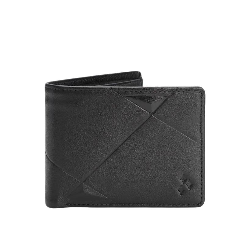 Bóp Ví Nam Da Bò Dập Hoạ Tiết Cách Điệu Nổi Bật DFA268