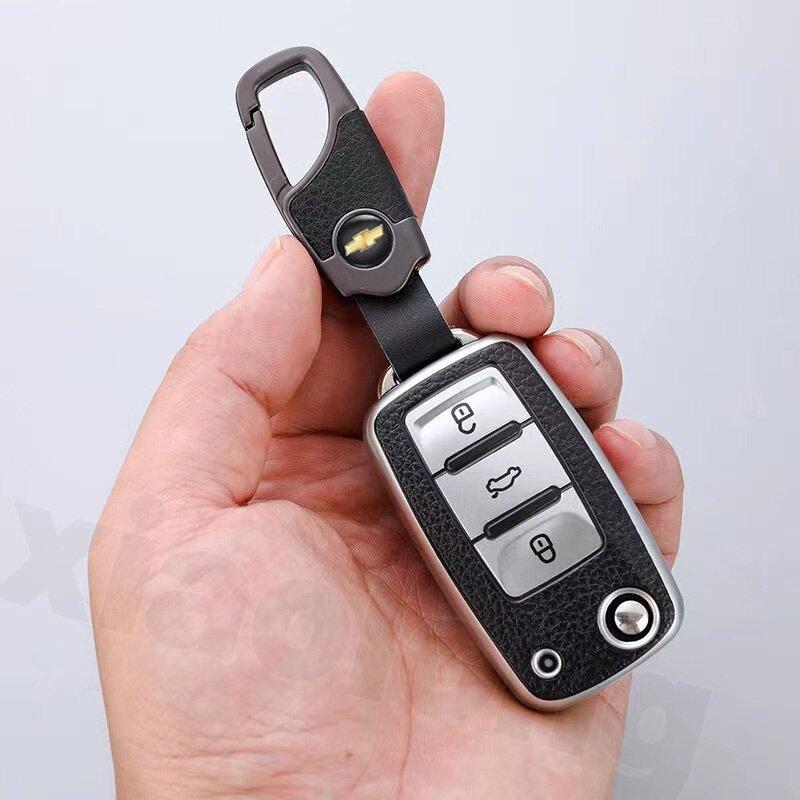 Product Introduction of sale high quality leather metal car keychain motorcycle car key holder motorcycle accessories fashion car key chain men women car gift car accessories For Chevrolet Malibu TrailBlazer Spark Cruze Aveo Suburban Captiva Optra Spin Camaro Sonic ColoradoCAR 8