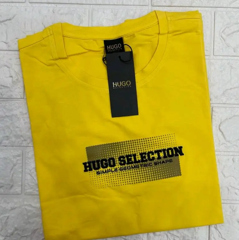 kaos Hugo selection original import/kaos oblong Hugo selection original/kaos dewasa/kaos cowok 2