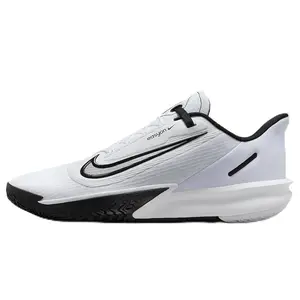 Sepatu Basket Nike Precision 7 Easyon White Black Original Fn0324-101