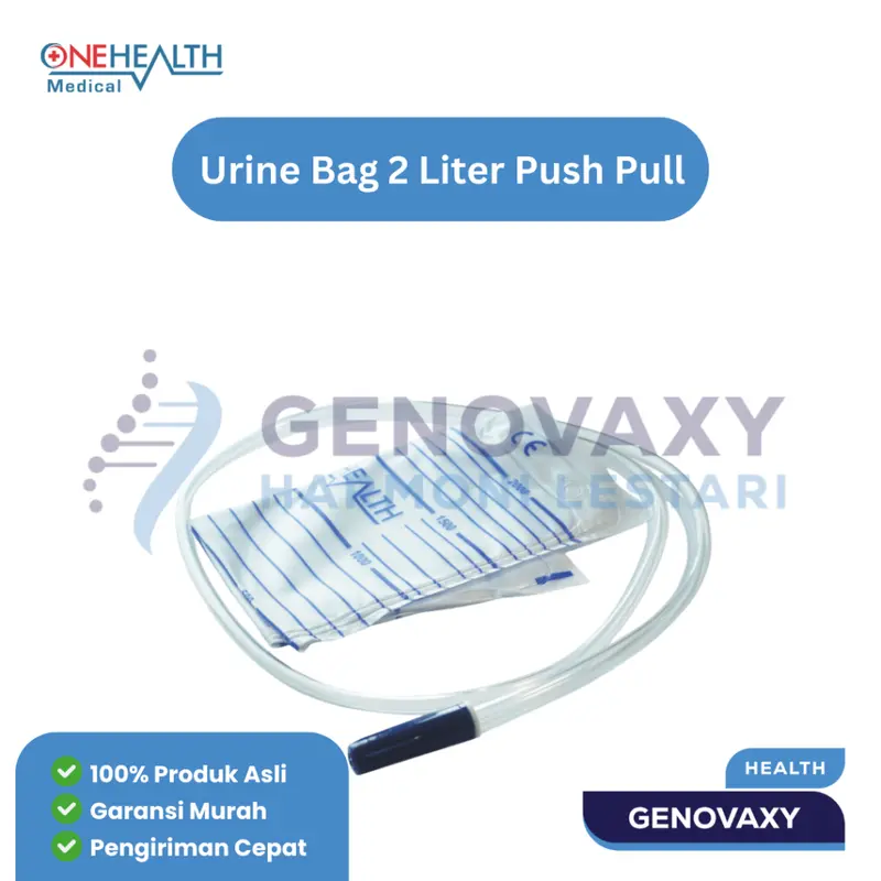 Onehealth Urine Bag 2 Liter Push Pull 0