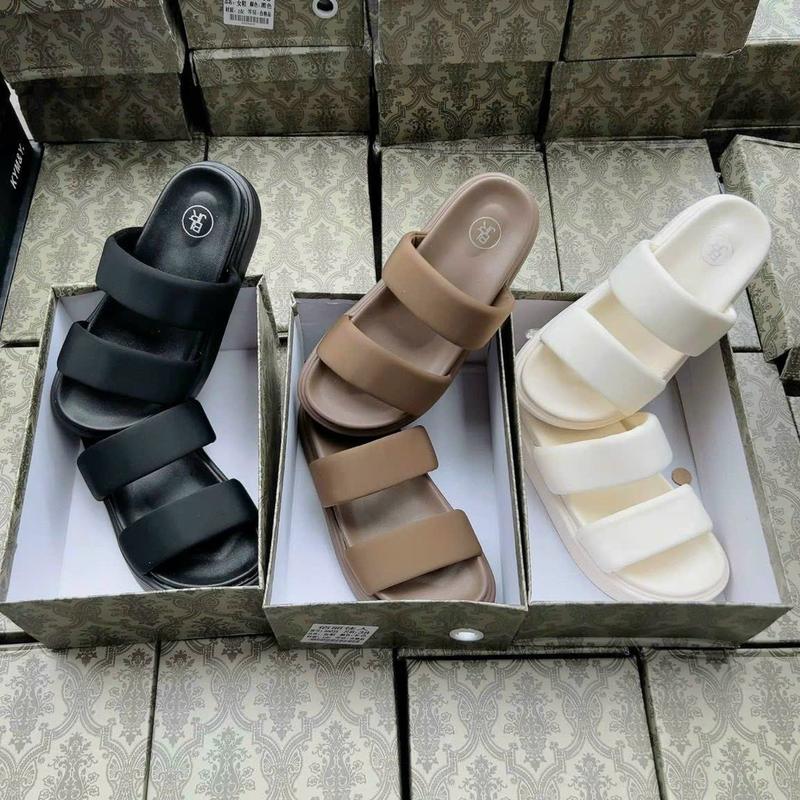 ( Sale) Dép 2 quai ngang full hộp (A06) DéP Shoes Nữ GiàY giay de s and 1