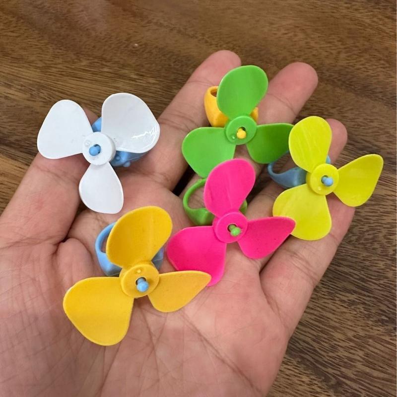 Children's Windmill Ring Treasure Princess Cute Girl Jewelry Cartoon ...