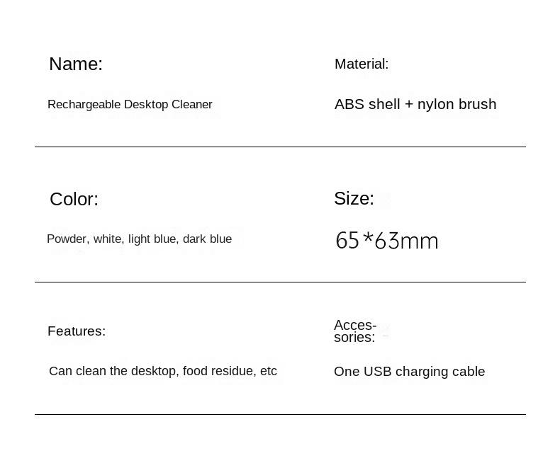 Product Introduction of Cross-Border New Arrival Desktop Vacuum Cleaner Portable Mute Efficient Dust Collection Student Keyboard Pencil Scraps Eraser Cleaner 14