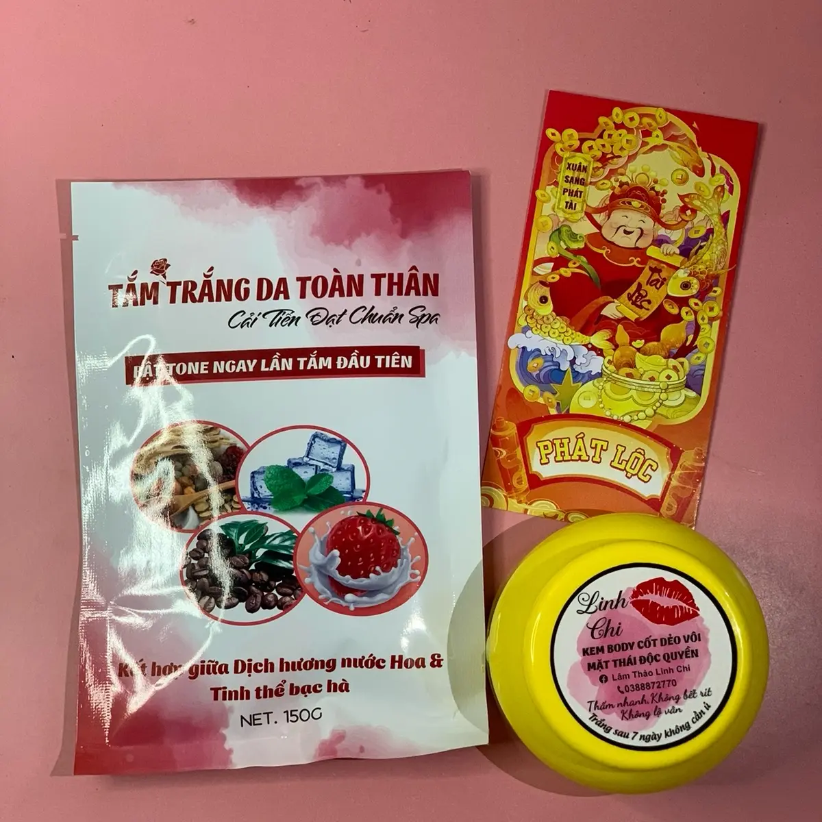 combo kem cốt vôi mặt thái   250g Dưỡng Da Body