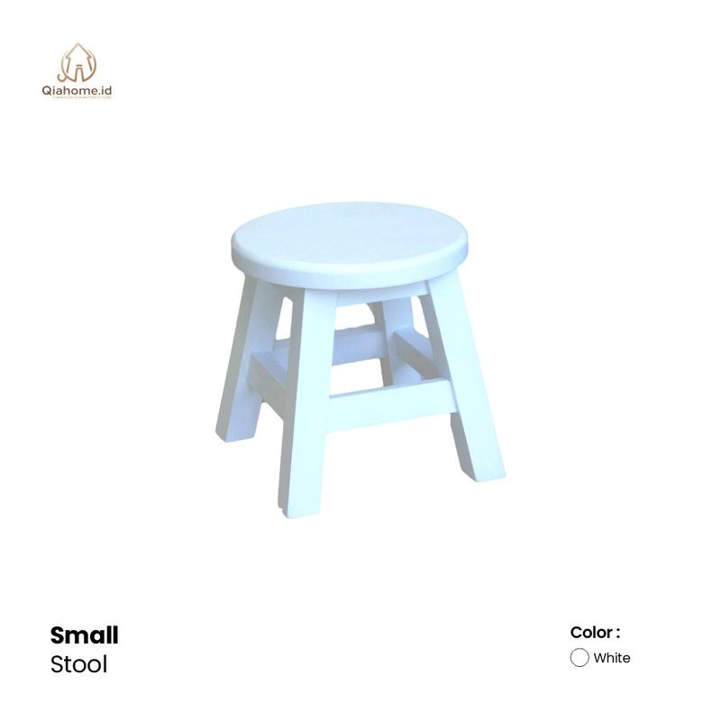 Small Stool | Small Stool Minimalis | Kursi Kecil Minimalis Modern Kayu| Kursi Kecil Unik | Kursi Kecil TahanLama 0