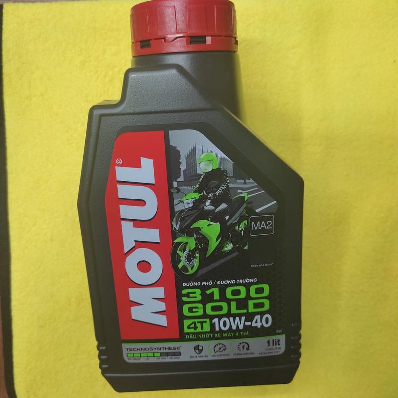  Dầu nhớt motul 3100 10w40 dùng cho xe số côn tay Wave Dream Winner Sonic  Raider Satria 