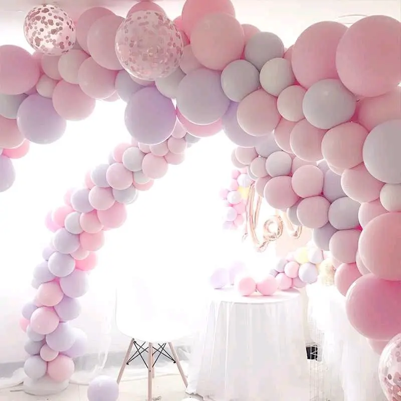 balon latex pastel