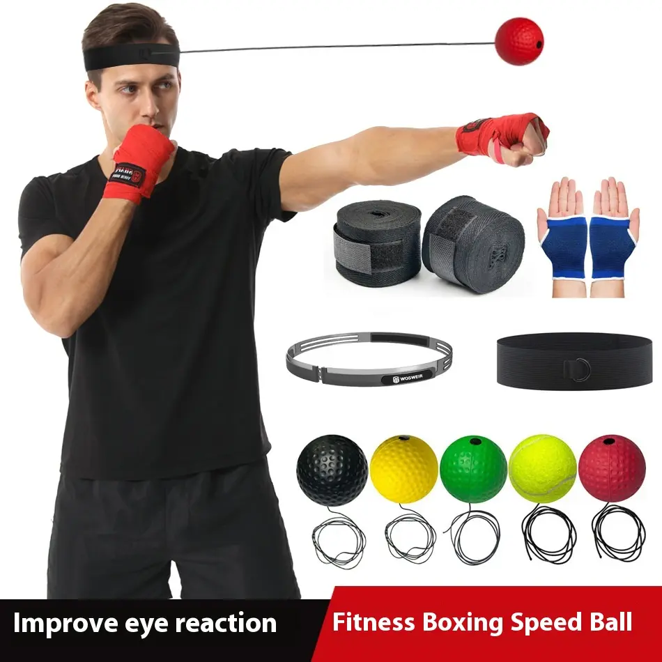 Headworn Boxing Reaction Ball Children's Decompression and Release Ball Adult Training Fitness Set