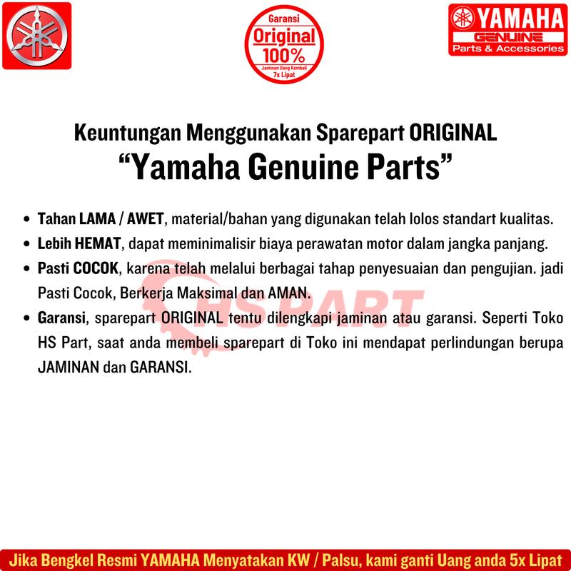 Kabel Tali Rem Belakang Mio Sporty Smile Soul Fino Karbu Carbu Original Yamaha Genuine Parts 4