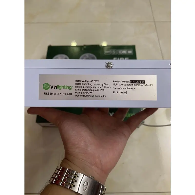 Đèn Chiếu Sáng Thoát Hiểm Khẩn Cấp Sự Cố Mắt Cua Vin-SC-005,Thiết Bị Phòng Cháy Chữa Cháy 2