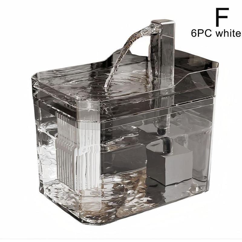 Product Introduction of Bộ Lọc Đài Phun Nước Tự Động 1.5L Cho Thú Cưng Bát Uống Nước Cho Mèo Không Tiếng Ồn Máy Rót Nước Di Động Cho Thú Cưng Cho Chó L5N2 49