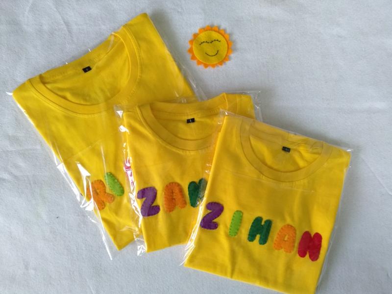Product Introduction of kaos nama anak bahan Katun kombad adem untuk anak laki-laki dan perempuan usia 0-13 tahun lengan pendek 26