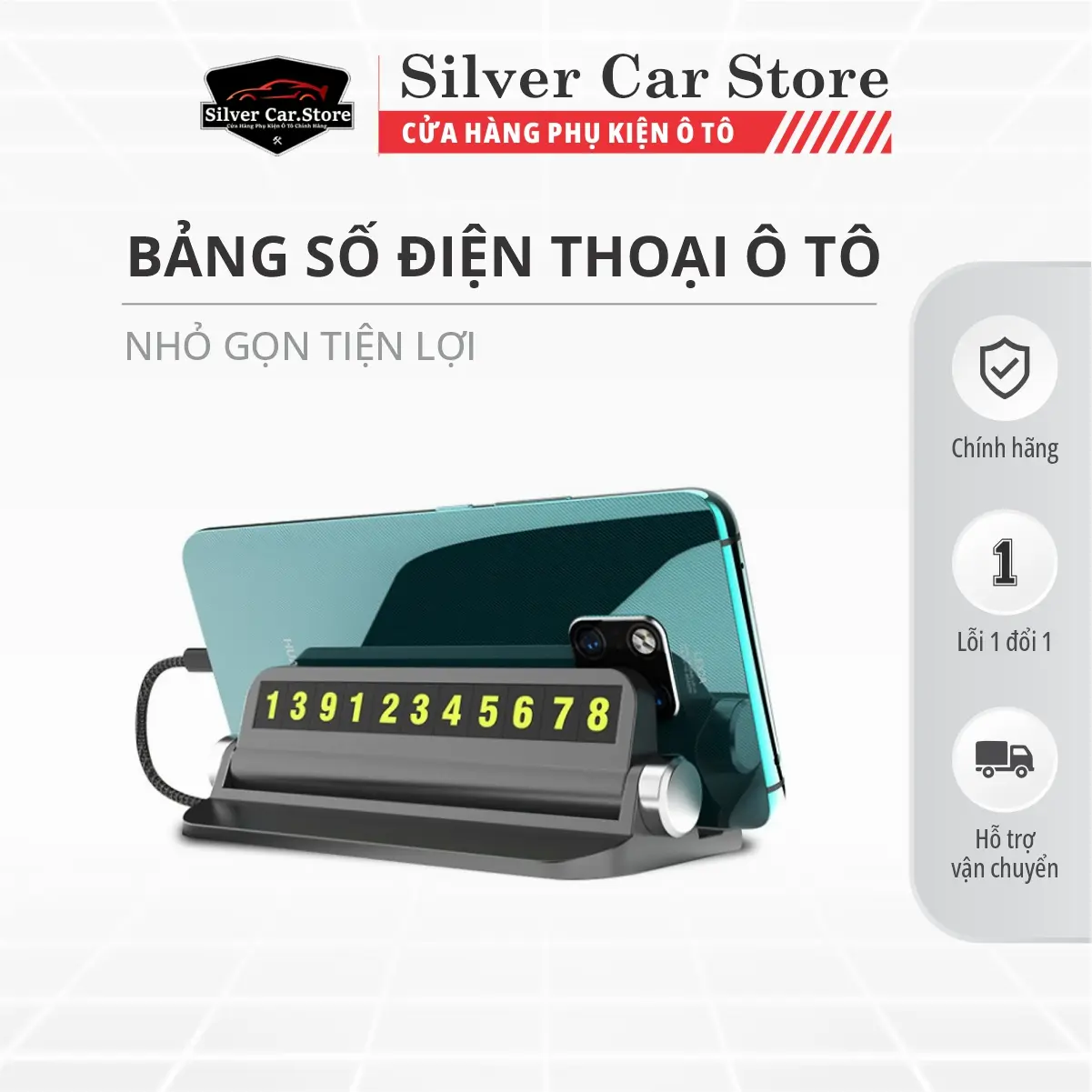 Bảng Số Điện Thoại Ô Tô 01, Bảng Ghi Số Điện Thoại Khi Dừng Đỗ Nội Thất