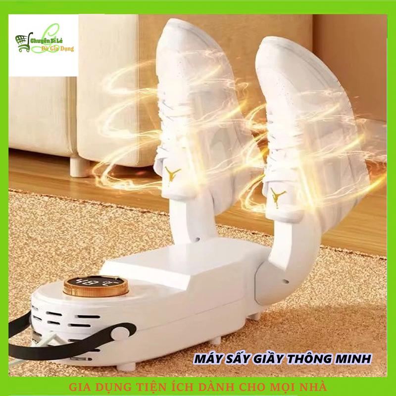 Máy sấy giày khử mùi diệt khuẩn đa năng, sấy giày tất khử khuẩn tia cực tím cao cấp