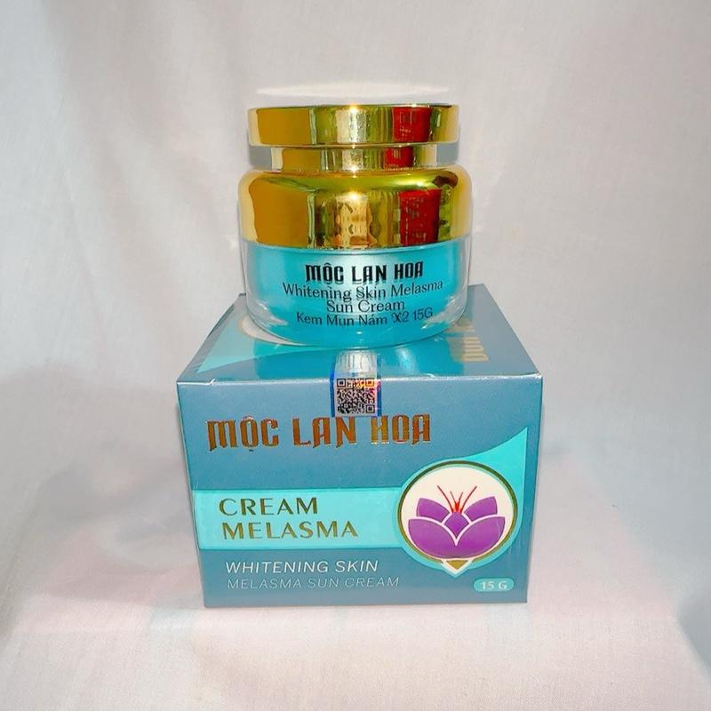 KEM MỘC LAN HOA XB NÁM MỤN TÀNG NHAN DƯỠNG TRẮNG DA