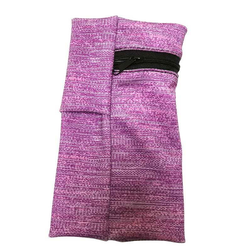 Unisex Running Hand Wrist Guard Storage Bag, Zipper Sweat Band Wrist Support Wristband Sweatband Wrist Wallet, Suitable For Gym Fitness Workout Running Jogging 8