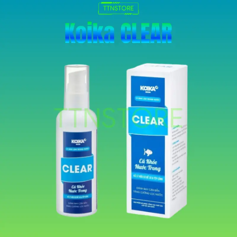 Koika CLEAR ( chai 105ml ) - Men VI SINH LÀM TRONG NƯỚC 2