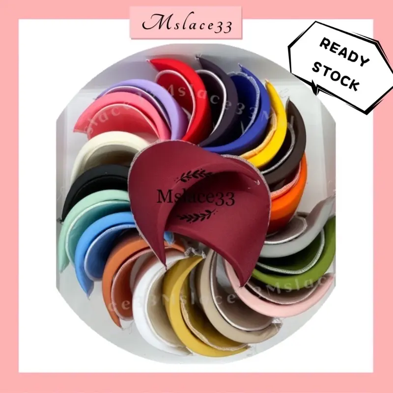 Spun bahu 1/2” dengan Kain/ Span Bahu siap jahit