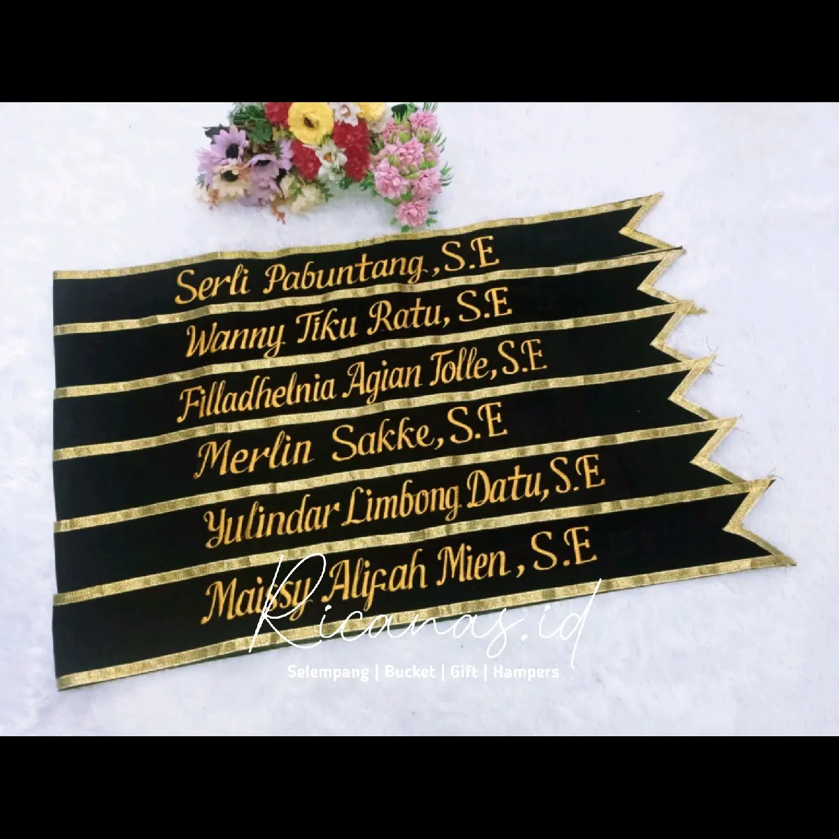 Selempang Wisuda Pita