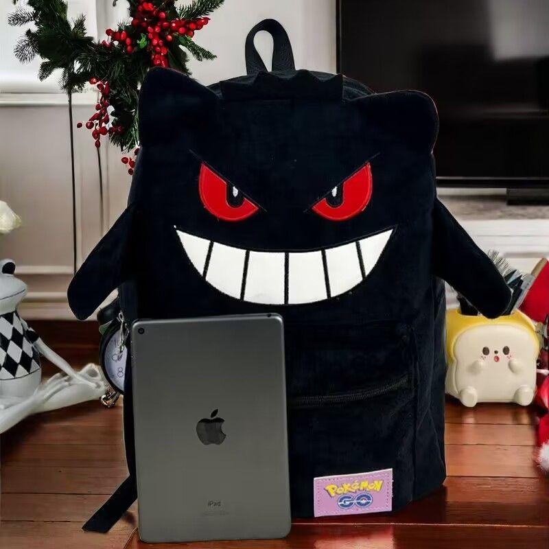 Ba Lô Nhồi Bông Gengar, Màu Đen, Hàng Mới Về, Thích Hợp Cho Học Sinh Cặp Đôi Nam Nữ, Phong Cách Anime Hoạt Hình, Thiết Kế Thường Ngày Dung Tích Lớn, Có Sẵn Vận Chuyển 48 Giờ, Năm 2025 6