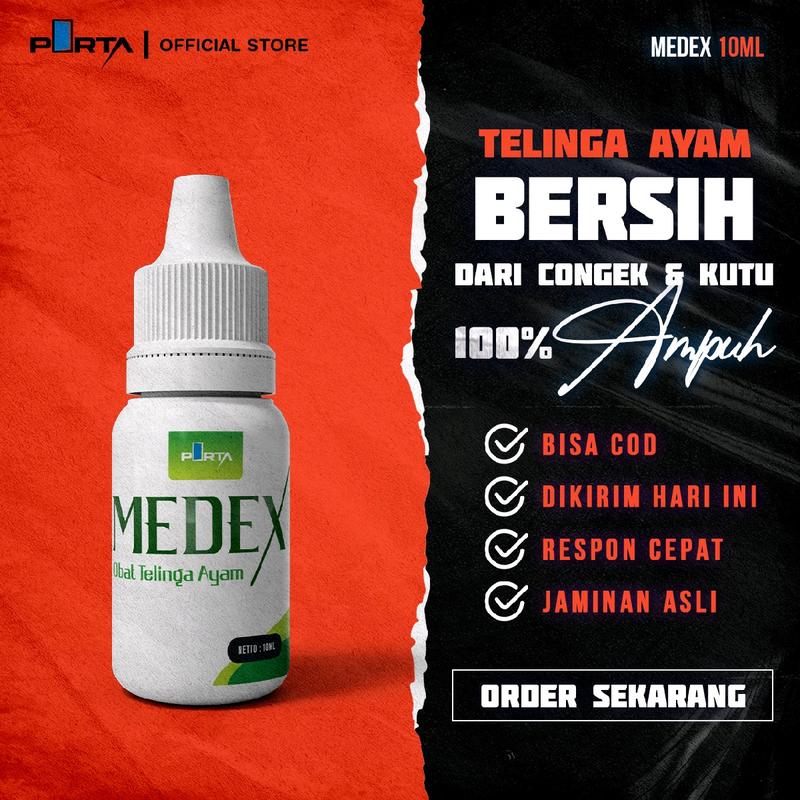 MEDEX - OBAT MATA dan  INFEKSI RADANG TELINGA AYAM  ADUAN 0