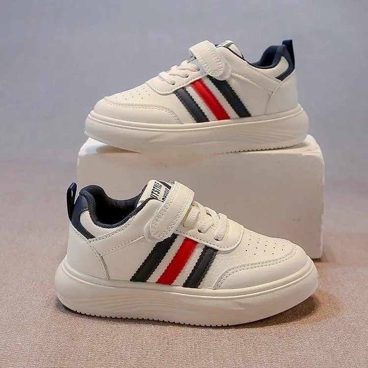 Boys Rubber Shoes for Kids Comfortable Fashion Lightweight Sport Sneakers With Box(Size 26-37)