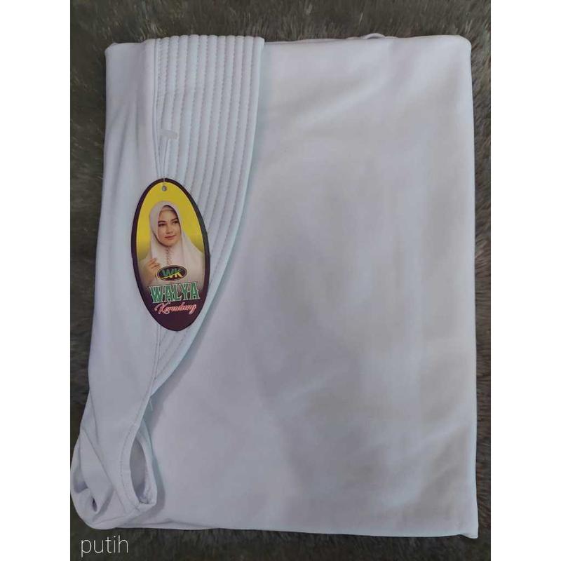 hijab bergok polos oval ukuran L jersey korea walya kerudung Nyaman Instan Hitam Muslim 2