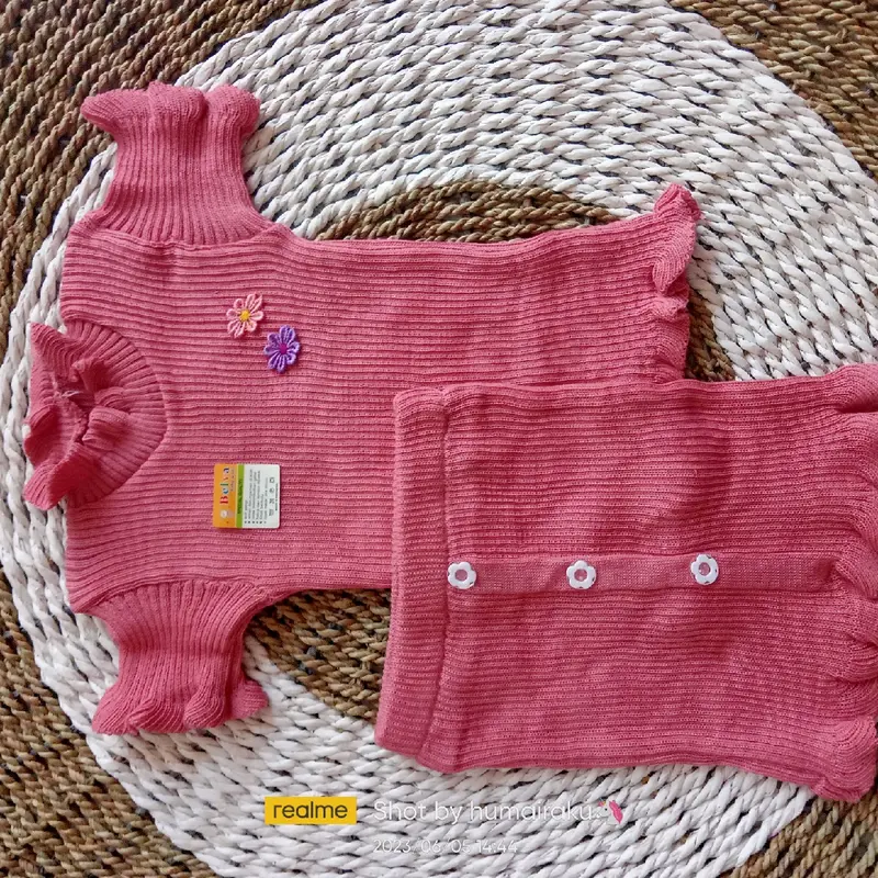 Set rok rajut halus lembut usia 1-3 tahun recomended setelan anak cewe Nyaman setelan anak perempuan dress anak 1