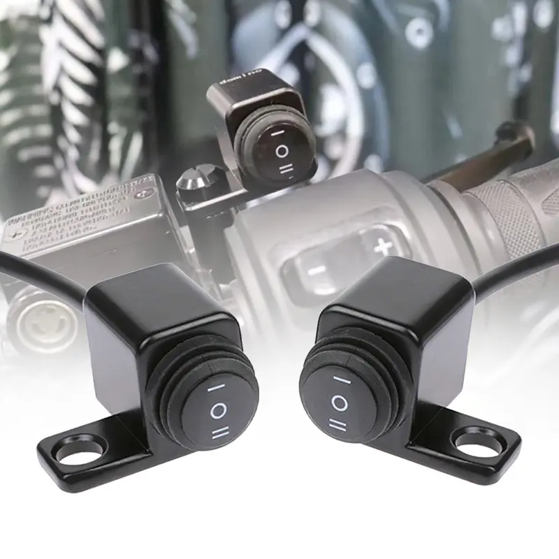 Saklar On Off On Lampu Sorot 3 Fungsi Tembak Saklar D2 Laser Sepion Besi 3 Mode Motorcycle 0