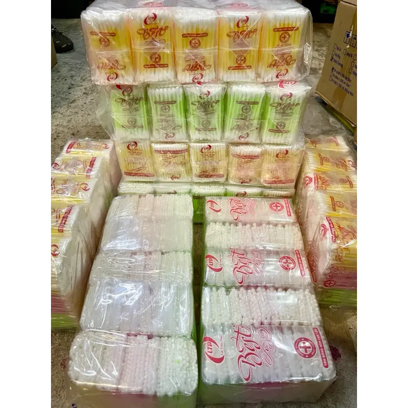 ( Lốc 60 gói ) Tăm bông ngoáy tai siêu rẻ LTP VietNam