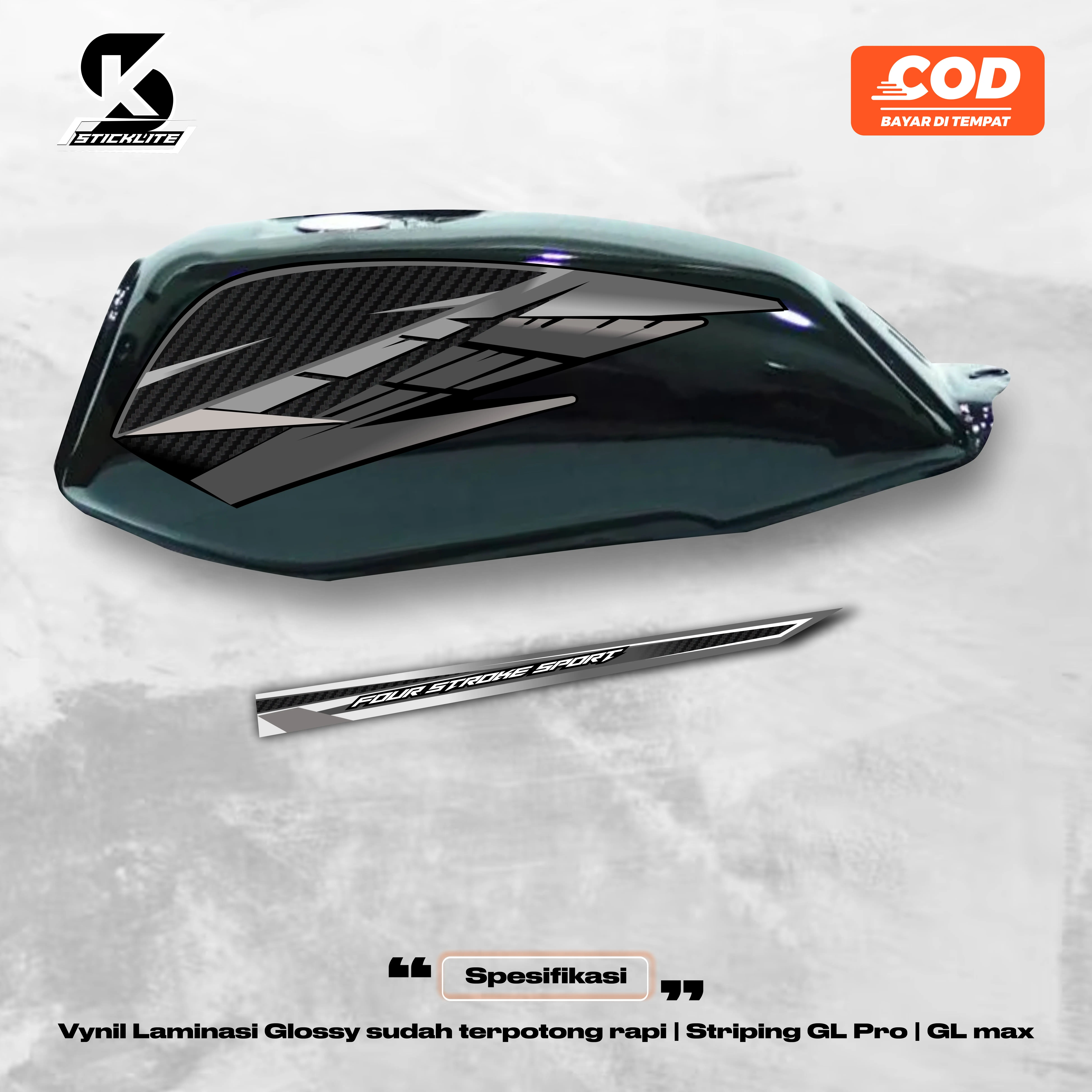 striping gl max gl pro gl neo tech 49 variasi / stiker motor gl Motorcycle