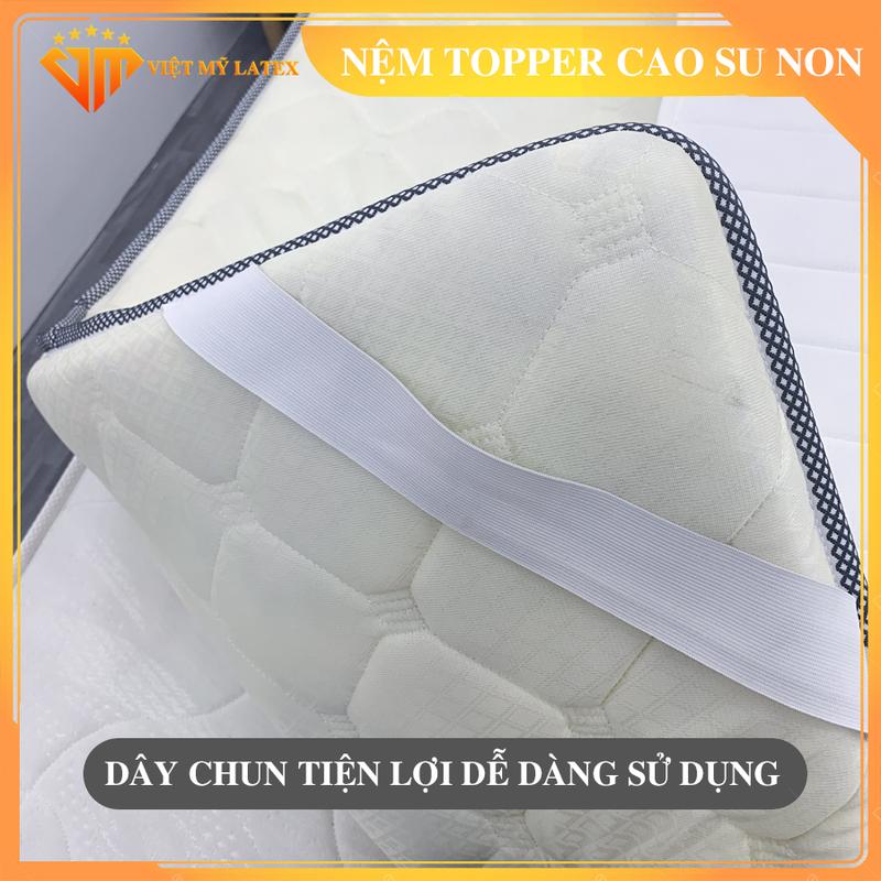 Product Introduction of Nệm Topper cao su non cao cấp độ dày 3cm-7cm đàn hồi cao, êm ái thoáng khí không xẹp lún, nệm văn phòng, nệm ký túc xá cao su nhân tạo 25