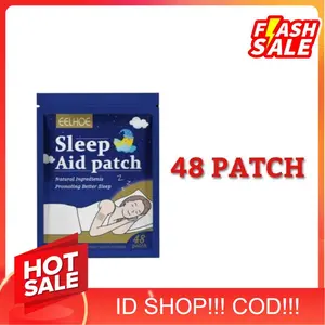[LOW STOCK] 48 Patch - Herbal Sleep Patch Melatonin - Koyo Therapy Bantu Susah Tidur Insomnia Eye , SkinCare EyeCare Masker