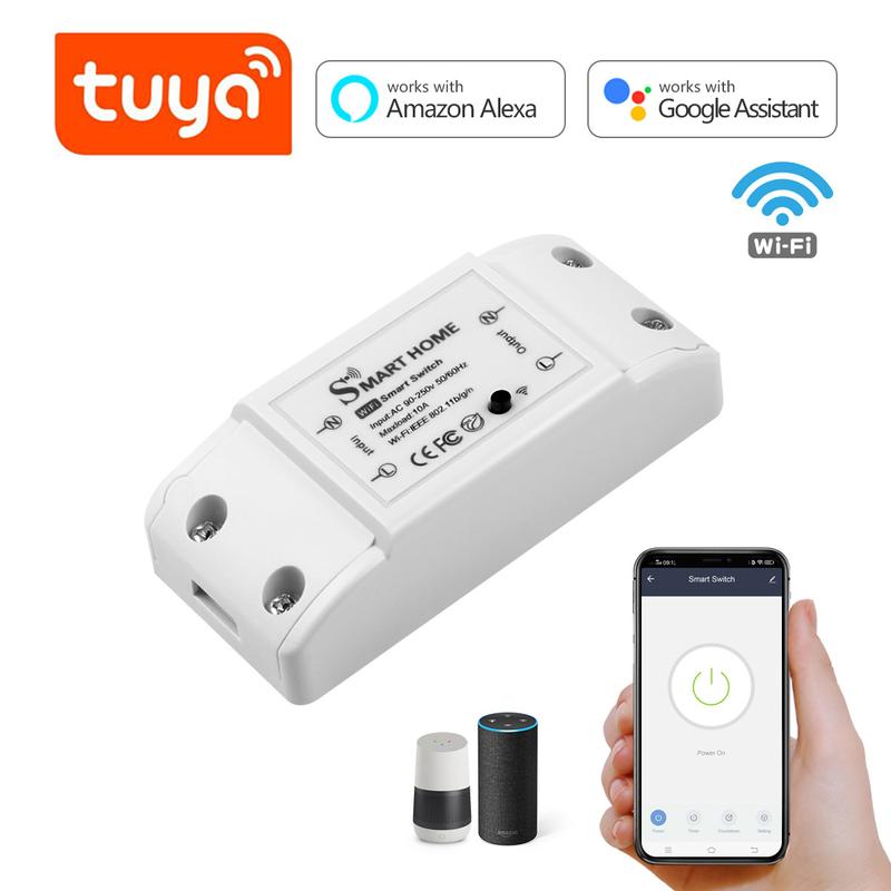  Công tắc điều khiển từ xa bằng wifi 3G 4G app Smart life TUYA điều khiển ở bất cứ nơi đâu chức năn hẹn giờ bật tắt tiện dụng công tắc wifi công tắc hẹn giờ ổ cắm hẹn giờ 