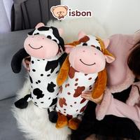 Gambar ISTANA BONEKA Guling Sapi Anak Mow Teman Tidur Mainan Hadiah Spesial Cow Lembut Halus Premium - White Brown dari ISTANA BONEKA OFFICIAL SHOP Kab. Malang 1 Tokopedia