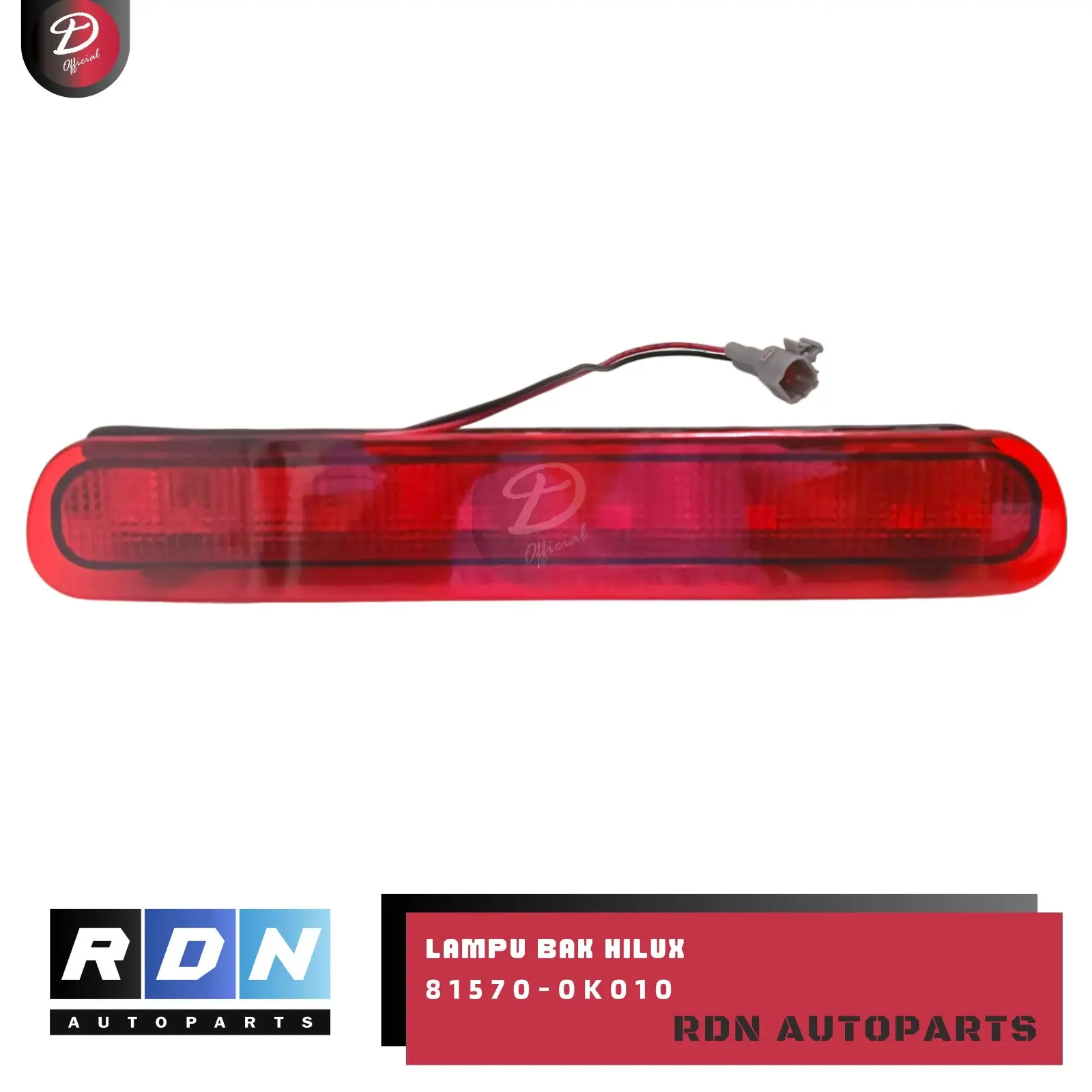 Lampu bak belakang Toyota Hilux Vigo 2004 - 2015 RDN AUTOLAMPS