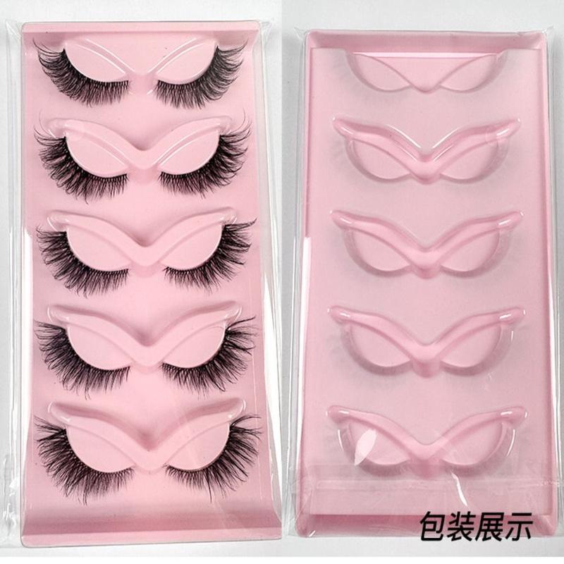 Lông Mi Giả, Sợi Nhân Tạo 3D, Lông Mi Fuffy, Mắt Cáo, Dày Và Dài, Nối Mắt 6