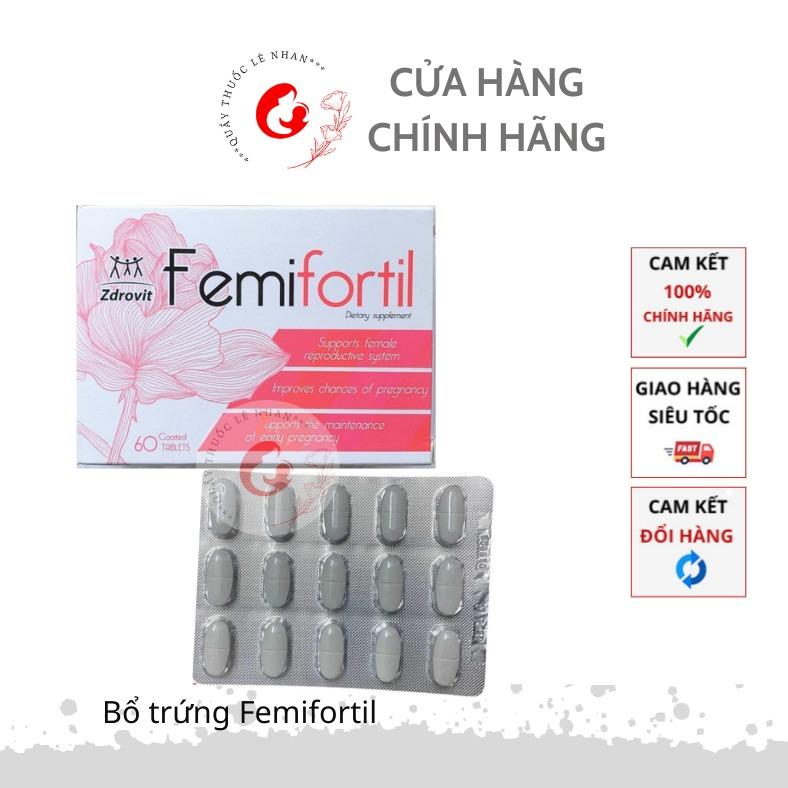 Viên uống Femifortil giúp cải thiện sức khỏe nữ giới 0