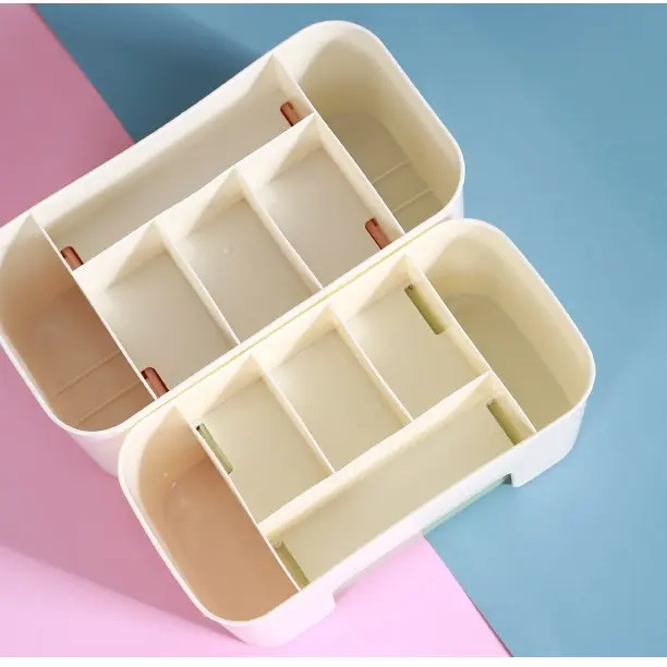 Rak Tempat  Kosmetik Plastik Mini Serbaguna 4